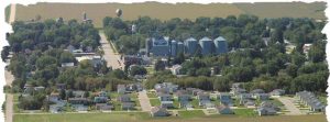 Aerial View Of Elgin Mn